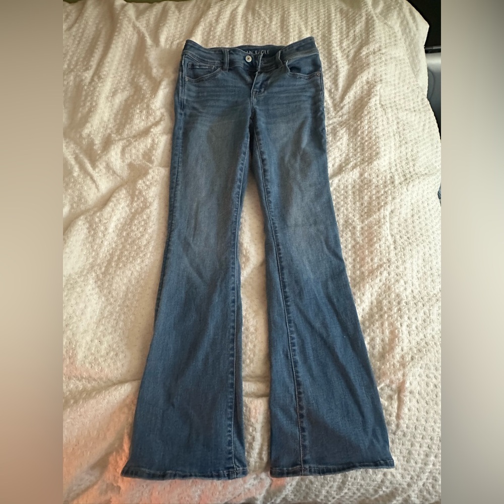 American Eagle Outfitters Blue Flare & Wide Leg Jeans BRAND NEW